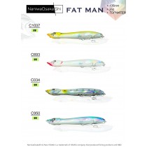 Naniwa Osaka Shi FAT MAN 135MM 26GR TOPWATER Su Üstü Maket