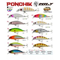 Wily Ponchik 4,8 cm 3,6 gr Maket Balık