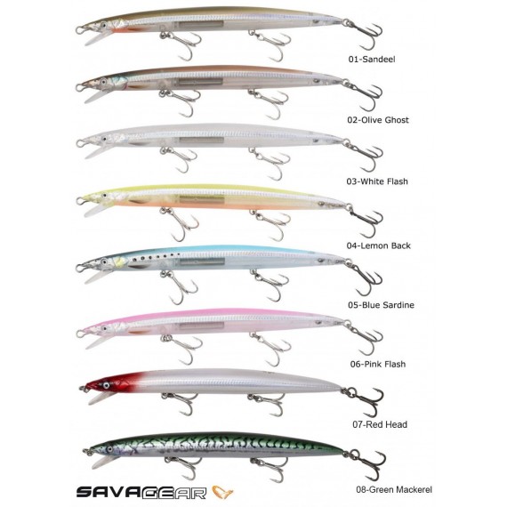 Savage gear Sandeel Jerk Minnow 175 25g Suni Yem 