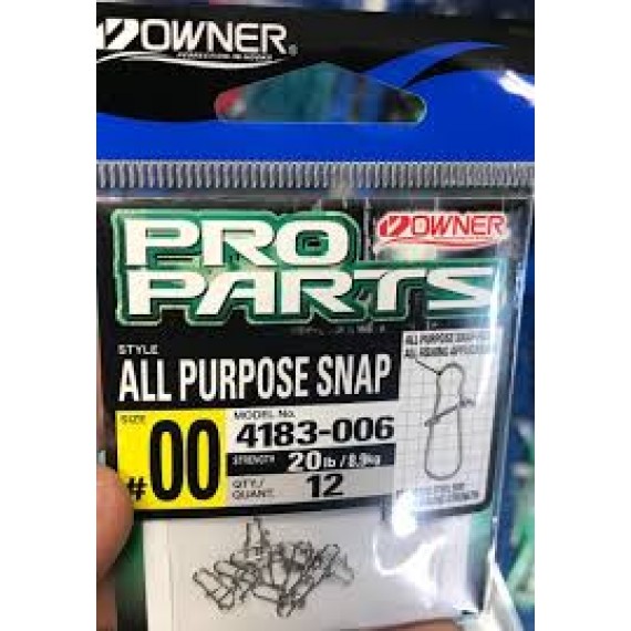 Owner -Pro Parts All Purpose Snap No 0