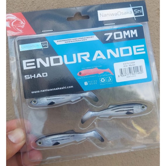 Naniwaosakashi Endurande Shad 7cm C059 Silikon Balık Yemi