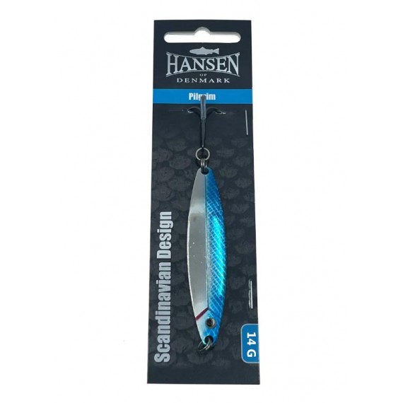 Hansen Pilgrim 8.9cm 14g Silver/Blue Kaşık