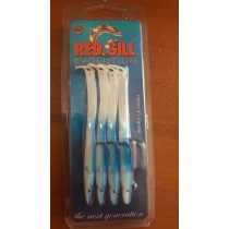 Redgill Evolution 11.5cm 4gr Mavi Beyaz (Blue White) Silikon Yem