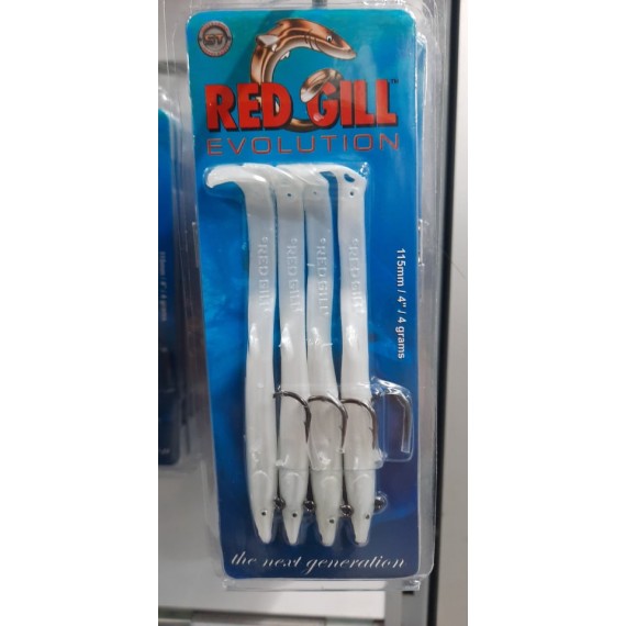 Redgill Evolution 11.5cm 4gr Sedef (silverpearl) Silikon Yem