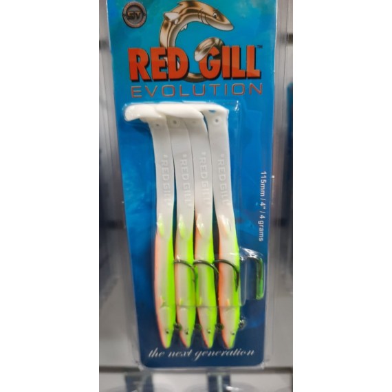 Redgill Evolution 11.5cm 4gr Yeşil Turuncu Silikon Yem