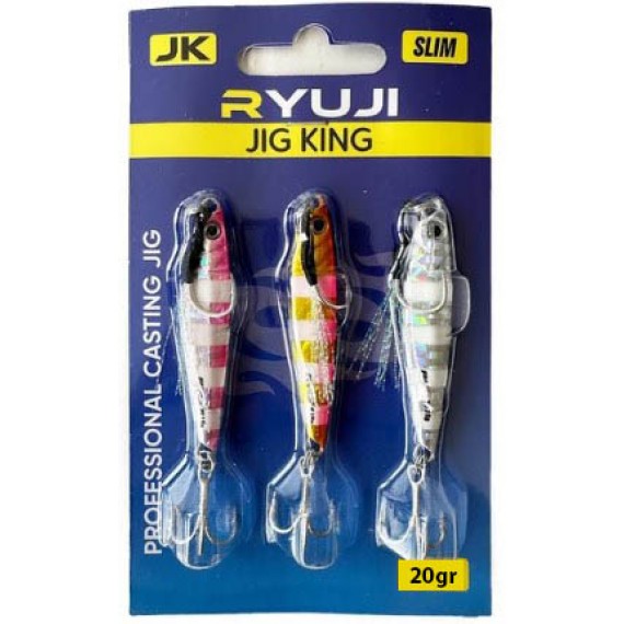 Ryuji Jig King Zebra Mix 20gr (Paket)