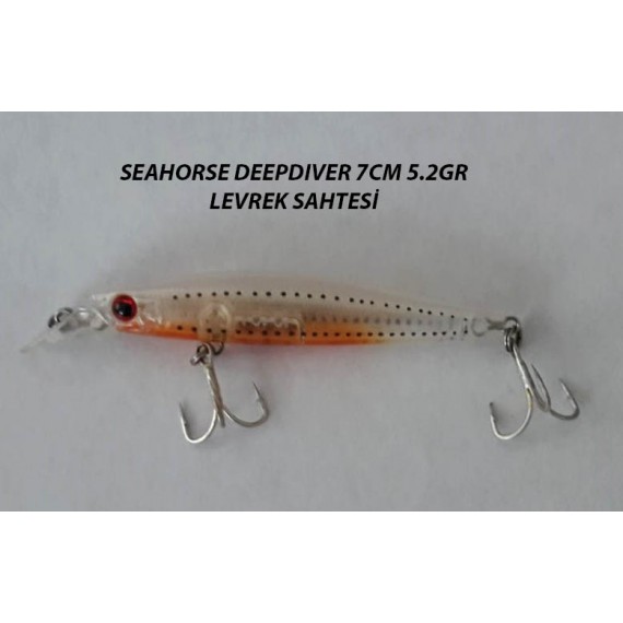 Seahorse Deepdiver 7cm 5.2gr Levrek sahtesi